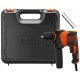Black & Decker BEH550K Příklepová vrtačka (17Nm/550W) kufr