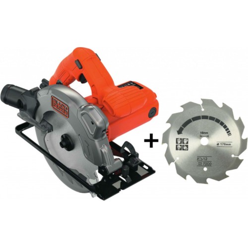 BLACK & DECKER CS1250LA Okružní pila 1250 W, kotouč 190 mm, prořez 66 mm