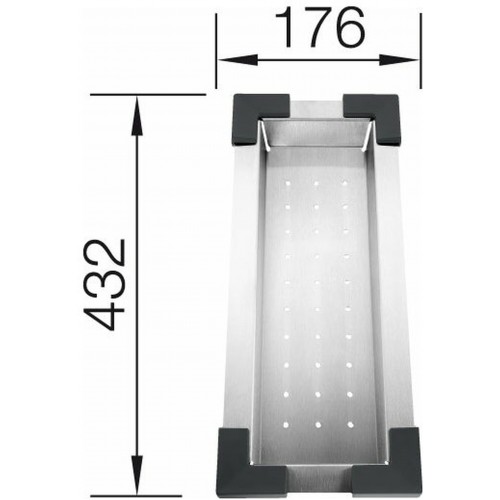 BLANCO Miska do hl. dřezu a příd. vaničky nerez kBlanco SUBLINE keramika 514542 BLANCO Miska do hl. dřezu a příd. vaničky nerez kBlanco SUBLINE keramika 514542