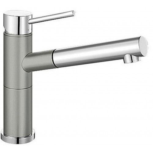 BLANCO ALTA-S Compact Silgranit-look dvoubarevná perlově šedá/chrom 520730