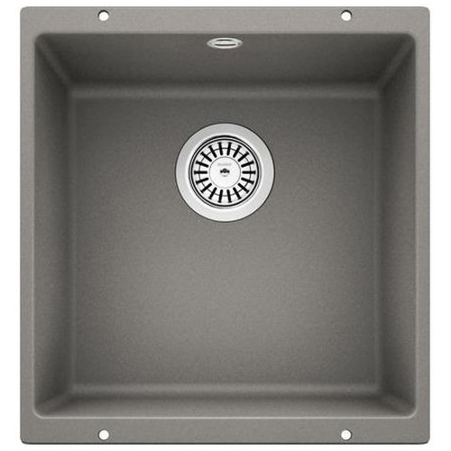 BLANCO Rotan 400 U Silgranit aluminium, bez táhla 521333