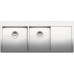 BLANCO CLARON 8 S-IF InFino Nerez hedvábný lesk dřez vlevo s táhlem 521652