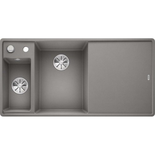 BLANCO AXIA III 6 S-F InFino Silgranit aluminium sklen.kráj.deska dřez vlevo 524671 BLANCO AXIA III 6 S-F InFino Silgranit aluminium sklen.kráj.deska dřez vlevo 524671
