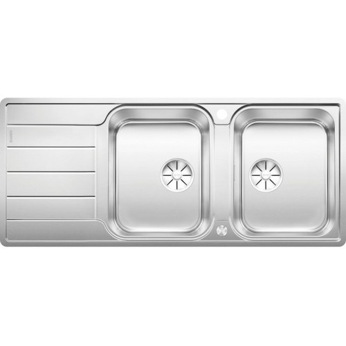 BLANCO CLASSIMO 8 S-IF InFino nerez kartáčovaný oboustr. prov. s exc. PushControl 525332