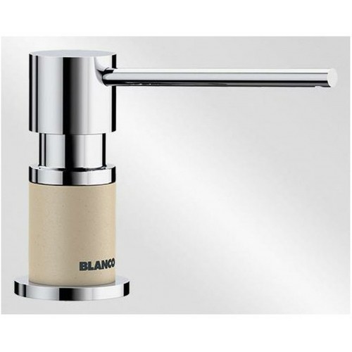 BLANCO Dávkovač LATO Silgranit/chrom béžová champagne 525813 BLANCO Dávkovač LATO Silgranit/chrom béžová champagne 525813