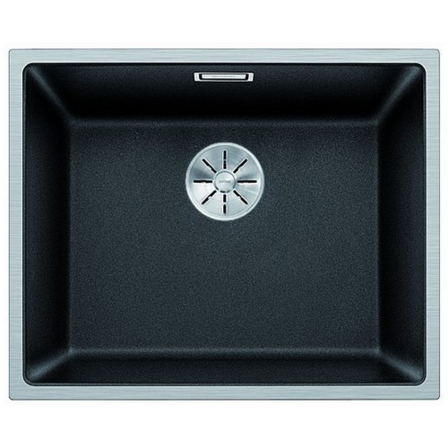 BLANCO SUBLINE 500 IF SteelFrame InFino Silgranit černá bez táhla 525997
