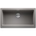 BLANCO VINTERA XL 9-UF silgranit aluminium bez excentru 526103