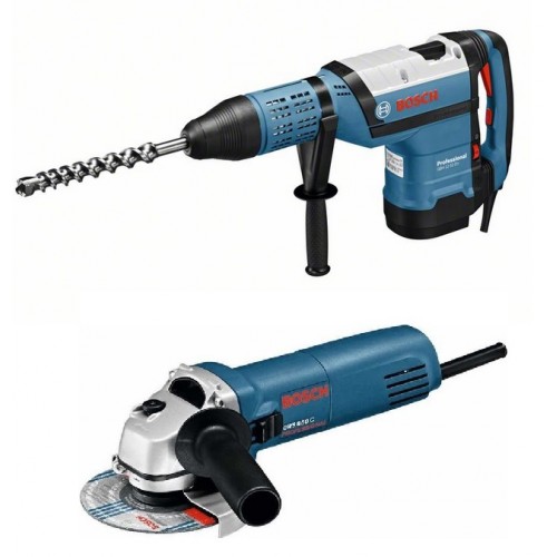BOSCH GBH 12-52 DV vrtací kladivo SDS-Max+Úhlová bruska GWS 850 C, 0615990H2Z BOSCH GBH 12-52 DV vrtací kladivo SDS-Max+Úhlová bruska GWS 850 C, 0615990H2Z