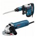 BOSCH GSH 7 VC Sekací kladivo SDS MAX+Úhlová bruska GWS 850 C, 0615990H31