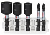 BOSCH Impact Control Sada šroubovacích bitů a nástrčných klíčů, 5 ks 2608522350 BOSCH Impact Control Sada šroubovacích bitů a nástrčných klíčů, 5 ks 2608522350