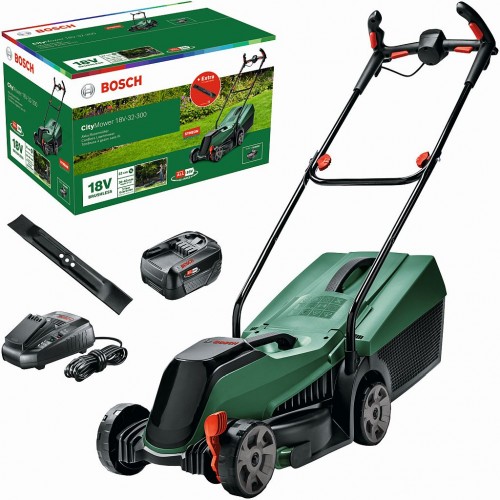 BOSCH CityMower 18V-32-300 Akumulátorová sekačka na trávu 06008B9A09