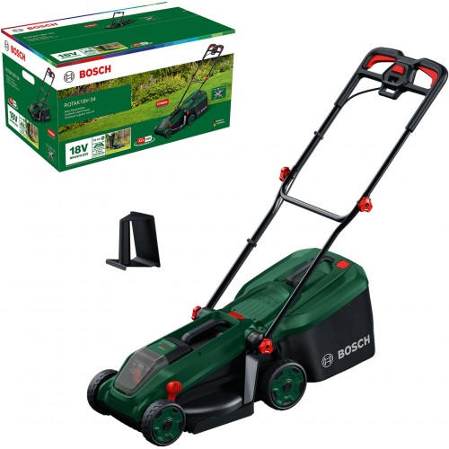 BOSCH ROTAK18V-34 Akumulátorová sekačka na trávu 06008B9N01 BOSCH ROTAK18V-34 Akumulátorová sekačka na trávu 06008B9N01