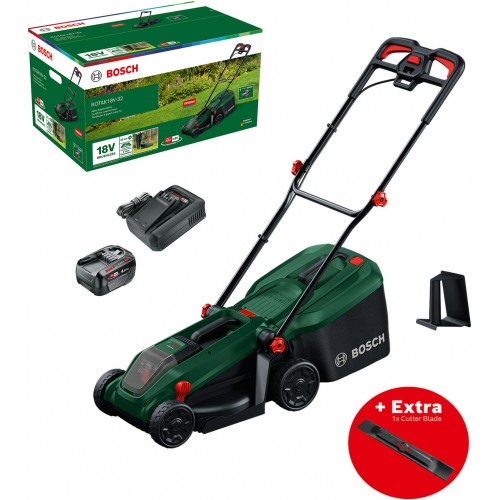BOSCH ROTAK18V-32 Akumulátorová sekačka na trávu 1x4,0Ah 06008B9P00 BOSCH ROTAK18V-32 Akumulátorová sekačka na trávu 1x4,0Ah 06008B9P00