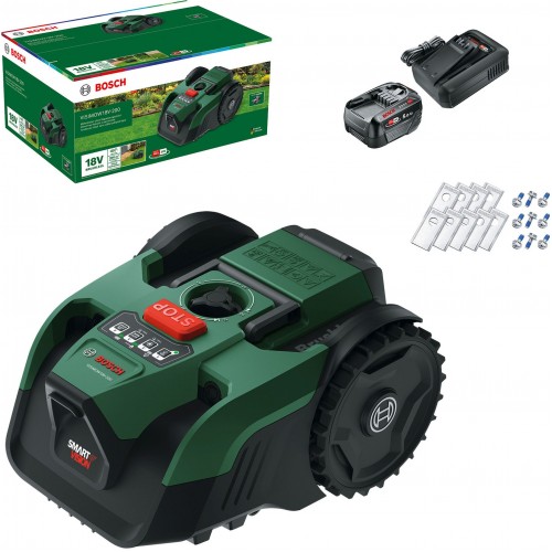 BOSCH VISIMOW18V-200 Aku robotická sekačka na trávu, 1x 5,0Ah, náhradní nože 06008E1102