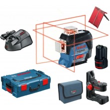 BOSCH GLL 3-80 C Liniový laser + BM 1 Univerzální držák 0601063R02