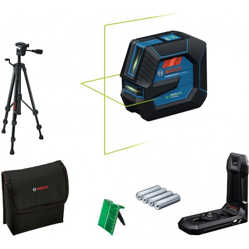 BOSCH GLL 20-22 G PROFESSIONAL Čárový laser + stativ BT 150 0601065601