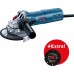 BOSCH GWS 9-125 S Úhlová bruska + kotouč Multi Wheel 0601396123