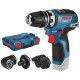 BOSCH GSR 12V-35 FC Aku vrtací šroubovák, v L-BOXX s adaptérem 06019H3003