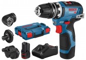 BOSCH GSR 12V-35 FC PROFESSIONAL Aku vrtací šroubovák, L-BOXX 102, 2× akumulátor 3,0 Ah, adaptér 06019H3000 BOSCH GSR 12V-35 FC PROFESSIONAL Aku vrtací šroubovák, L-BOXX 102, 2× akumulátor 3,0 Ah, adaptér 06019H3000