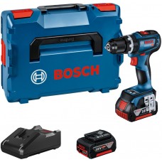 BOSCH GSB 18V-90 C PROFESSIONAL Aku kombinovaný šroubovák, 2x 5.0Ah, L-BOXX 06019K6106
