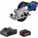 BOSCH GKS 18V-51 PROFESSIONAL Akumulátorová okružní pila, 2x 4,0Ah, GAL 18V-20 06019M3122