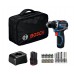 BOSCH GSR 12V-32 PROFESSIONAL Akumulátorový vrtací šroubovák, 2x 2.0Ah, 24ks AC, taška 06019N7006