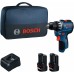 BOSCH GSR12V-31 PROFESSIONAL Aku vrtací šroubovák, 2x 12V/2,0Ah, taška 06019S6002
