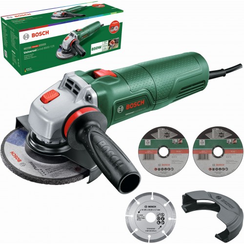 BOSCH UniversalGrind 850-125 Úhlová bruska 06033E2102