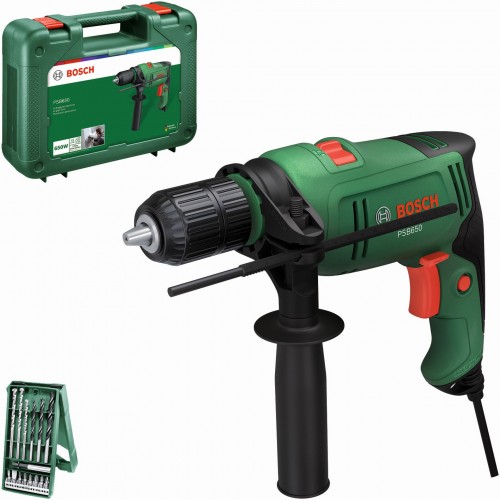 BOSCH PSB 650 Příklepová vrtačka, AC, kufr 06033F2002 BOSCH PSB 650 Příklepová vrtačka, AC, kufr 06033F2002