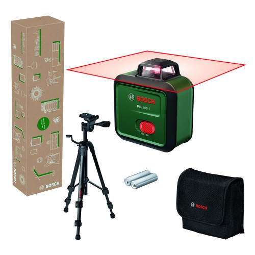 BOSCH PLL 360-1 Čárový laser, sada 0603663LZ1 BOSCH PLL 360-1 Čárový laser, sada 0603663LZ1