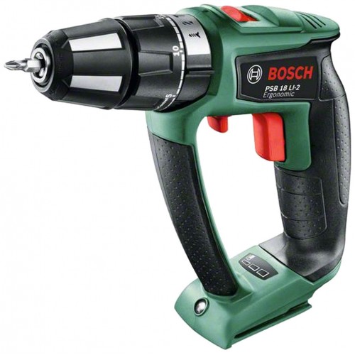 BOSCH PSB 18 LI-2 Ergonomic Aku příklepový šroubovák (bez akumulátoru a nabíječky) 06039B0302 BOSCH PSB 18 LI-2 Ergonomic Aku příklepový šroubovák (bez akumulátoru a nabíječky) 06039B0302