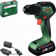 BOSCH PSR18V-60 Akumulátorový vrtací šroubovák, 1x2,5Ah, Kufr 06039D7201