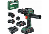BOSCH AdvancedDrill 18V-80 QuickSnap Vrtací šroubovák, 2× 2,5 Ah, nabíječka 06039E2004