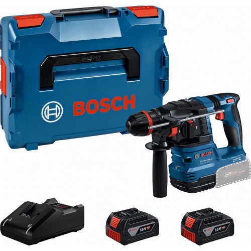 BOSCH GBH 18V-22 X PROFESSIONAL Vrtací kladivo s ONECHUCK, L-BOXX, 2× GBA 4.0Ah 0611924101