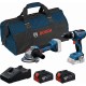 BOSCH PROFESSIONAL GSB 18V-65 + GWS 18V-8 + (2× GBA 4,0 Ah+GAL 18V-40+brašna) 0615A5008Z