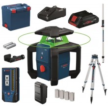 BOSCH GRL18V-3-31G+BT170+GR240 PROFESSIONAL Stavební rotační laser 0615A500DG