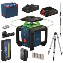 BOSCH GRL18V-4-34CVG+BT170+GR240 PROFESSIONAL Stavební rotační laser 0615A500DH