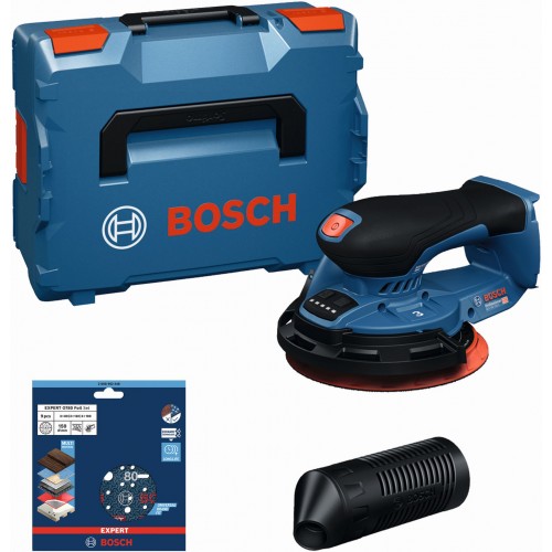 BOSCH GEX 18V-150-3 PROFESSIONAL Excentrická bruska, L-BOXX 0615A500GC BOSCH GEX 18V-150-3 PROFESSIONAL Excentrická bruska, L-BOXX 0615A500GC