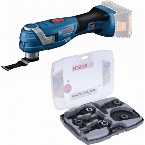 BOSCH GOP 18V-34 PROFESSIONAL Aku Multi-Cutter + 7 kusů pilových plátků 0615V0003F