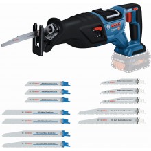 BOSCH GSA 18V-28 PROFESSIONAL Pila ocaska + 25dílná sada pilových listů 0615V0003G