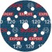 BOSCH Brusný kotouč EXPERT O780 s fólií, 125 mm, G120, 50ks 2608902410