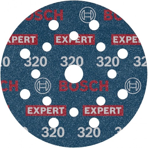 BOSCH Brusný kotouč EXPERT O780 s fólií, 125 mm, G320, 50ks 2608902414