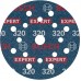 BOSCH Brusný kotouč EXPERT O780 s fólií, 125 mm, G320, 50ks 2608902414