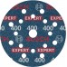 BOSCH Brusný kotouč EXPERT O780 s fólií, 125 mm, G400, 50ks 2608902415