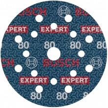 BOSCH Brusný kotouč EXPERT O780 s fólií, 125 mm, G80, 50ks 2608902409