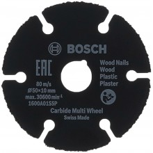 BOSCH Řezný kotouč Carbide Multi Wheel 1600A01S5X