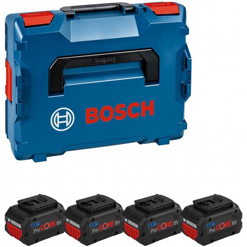 BOSCH Sada akumulátorů: 4× ProCORE18V 5.5Ah 1600A02A2U