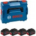 BOSCH Sada akumulátorů: 4× ProCORE18V 5.5Ah 1600A02A2U