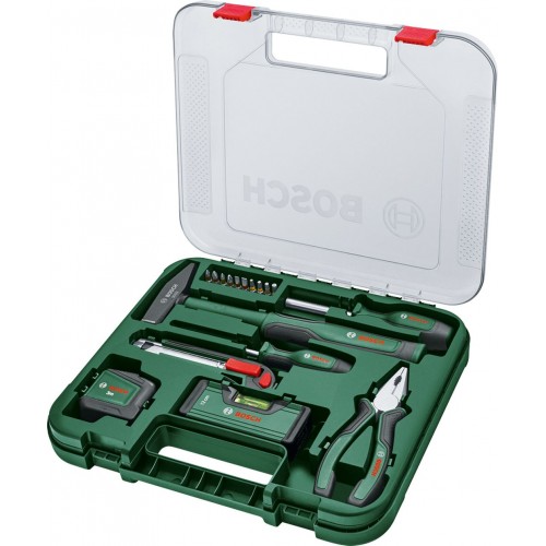 BOSCH Sada ručního nářadí 17 ks 1600A02BY5