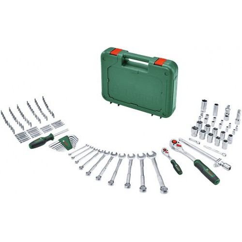 BOSCH Sada pokročilého ručního nářadí 132 kusů 1600A02Z9B
